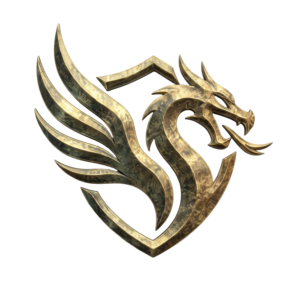 Strength & Solidarity LLC dragon-shield emblem